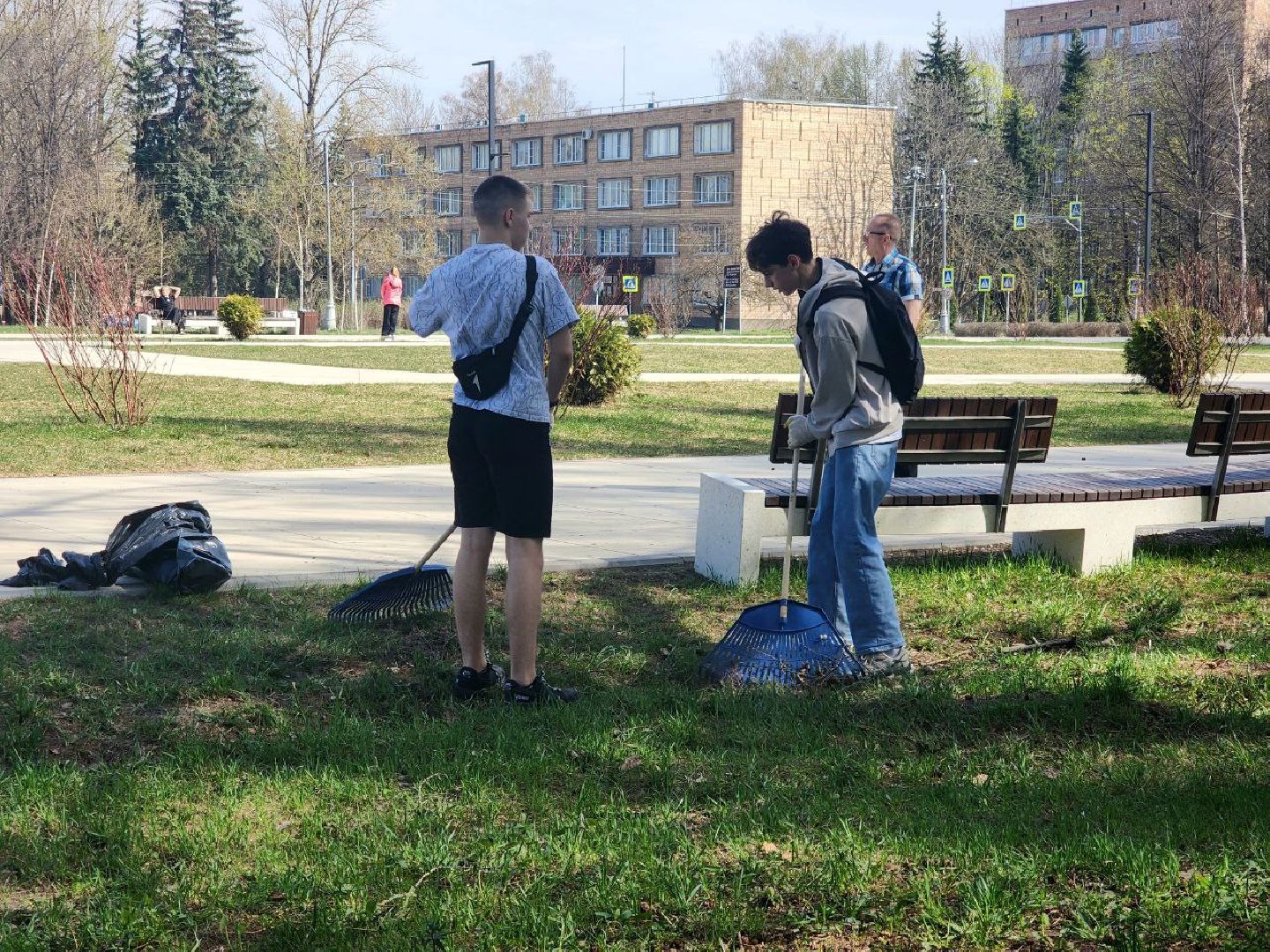 пущино, серпухов, субботник,здоровое отечество,