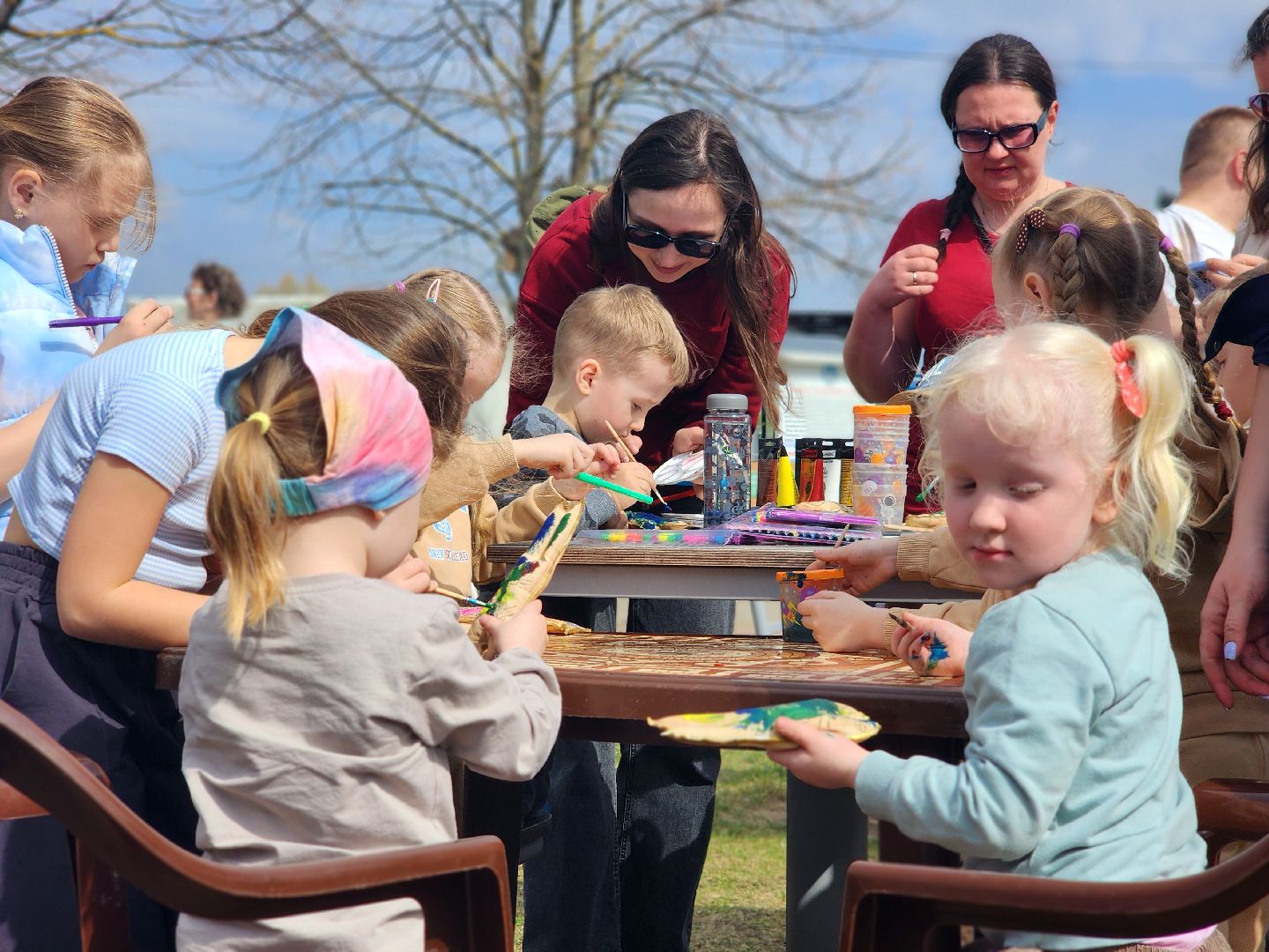 дубна, парк семейного отдыха, пасха, для детей,