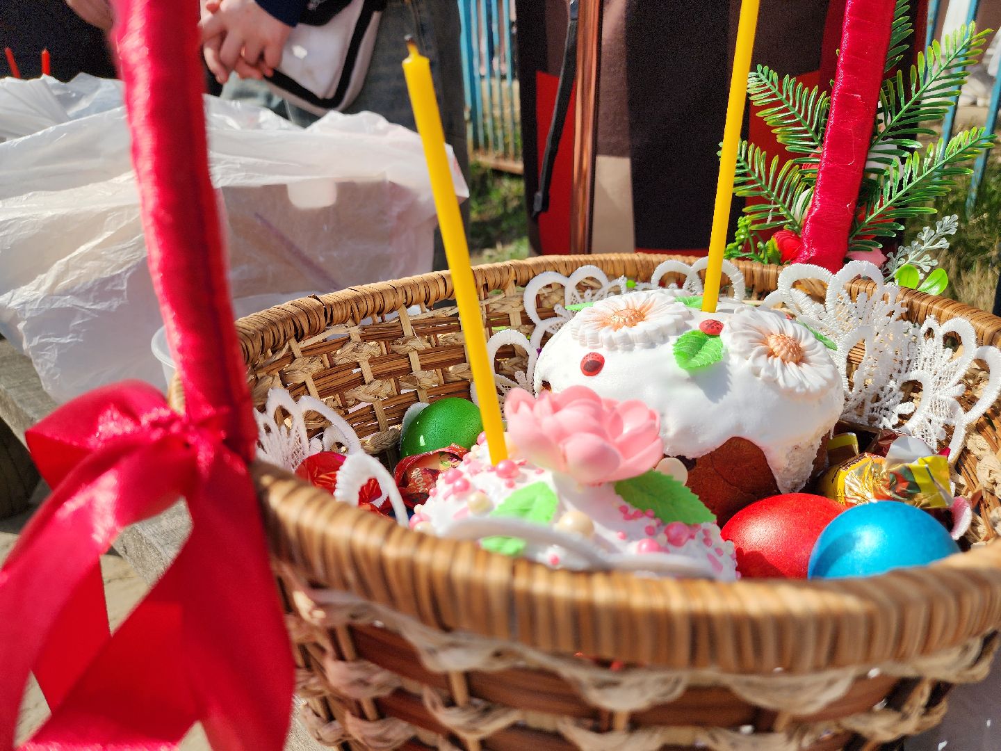 Подольск, Пасха, архиепископ аксий, освящение куличей,