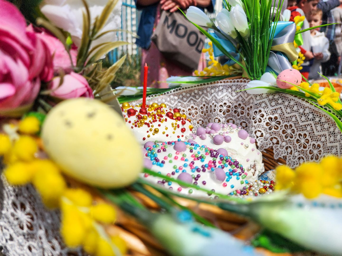 Подольск, Пасха, архиепископ аксий, освящение куличей,