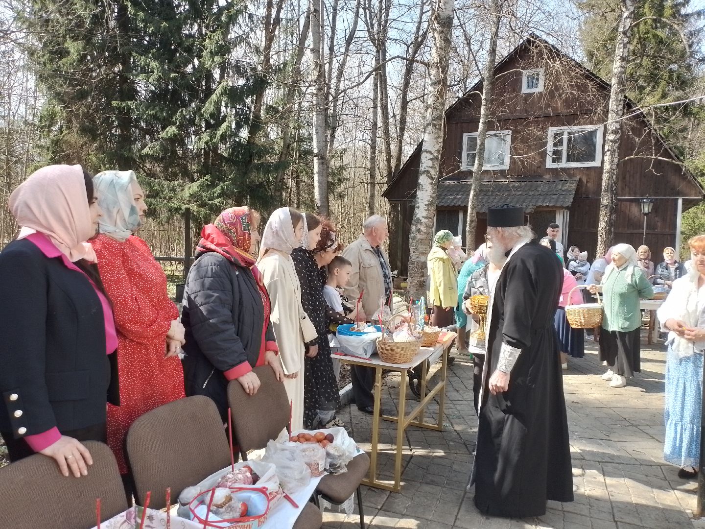 городской округ восход, пасха, куличи, георгиевская церковь,