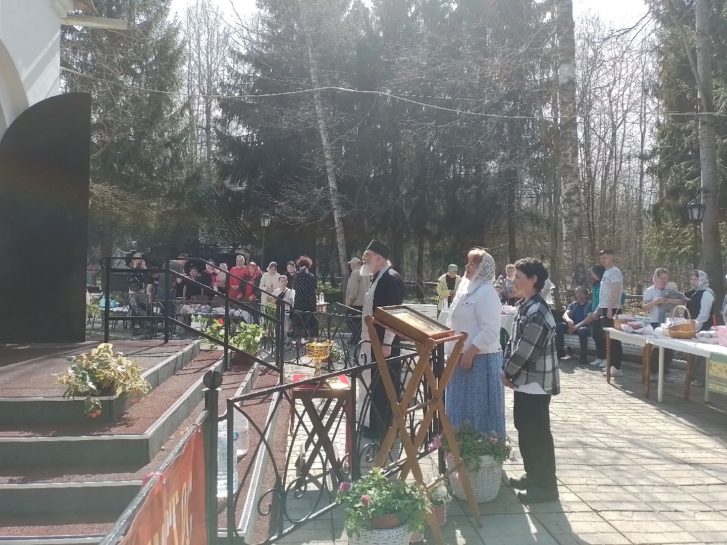 городской округ восход, пасха, куличи, георгиевская церковь,