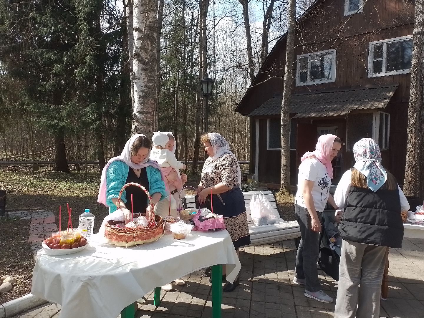 городской округ восход, пасха, куличи, георгиевская церковь,