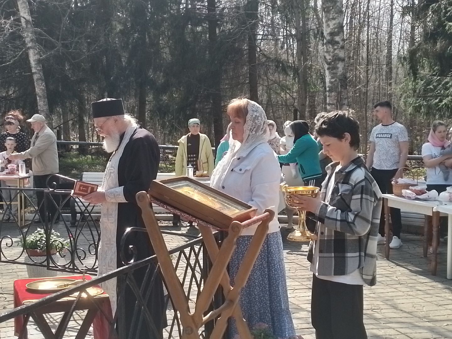городской округ восход, пасха, куличи, георгиевская церковь,
