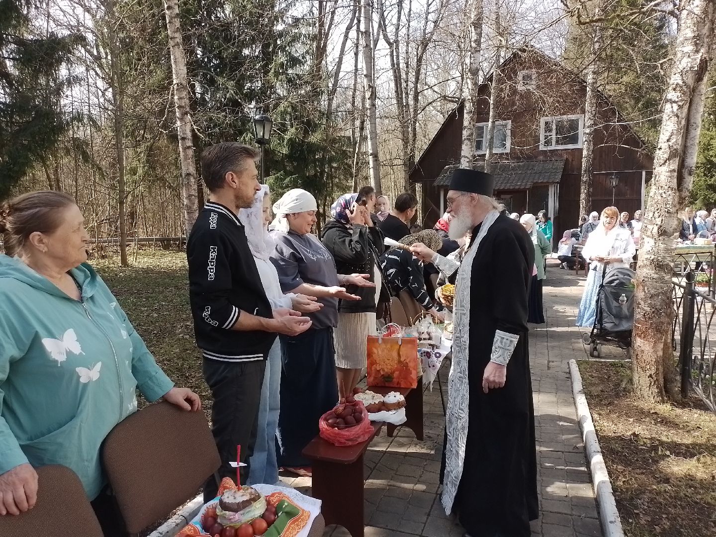 городской округ восход, пасха, куличи, георгиевская церковь,