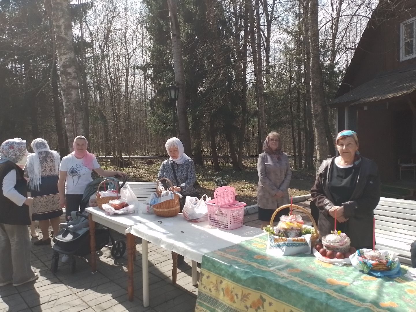 городской округ восход, пасха, куличи, георгиевская церковь,