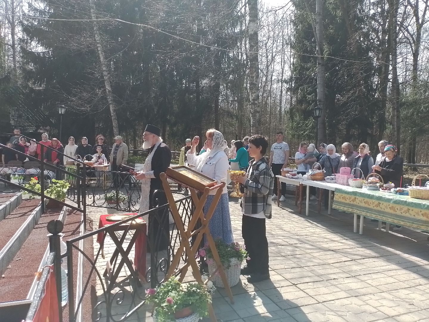 городской округ восход, пасха, куличи, георгиевская церковь,