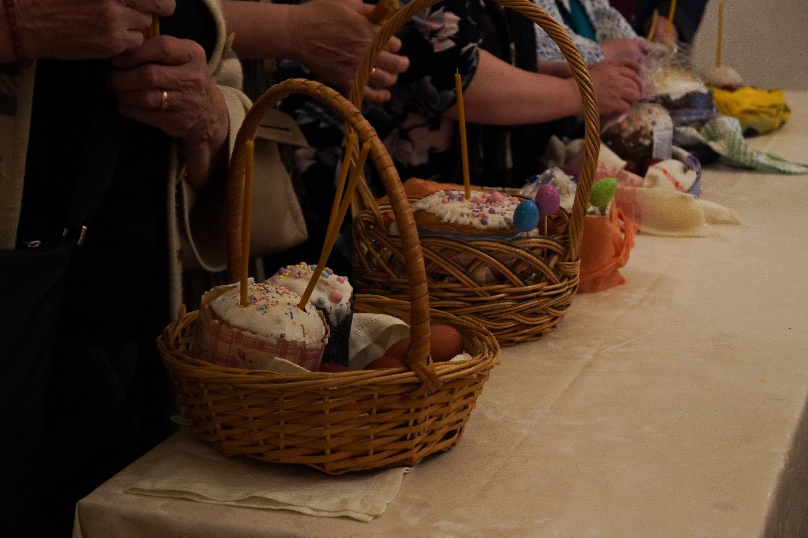 котельники, Казанская Церковь, пасха, освящение куличей,