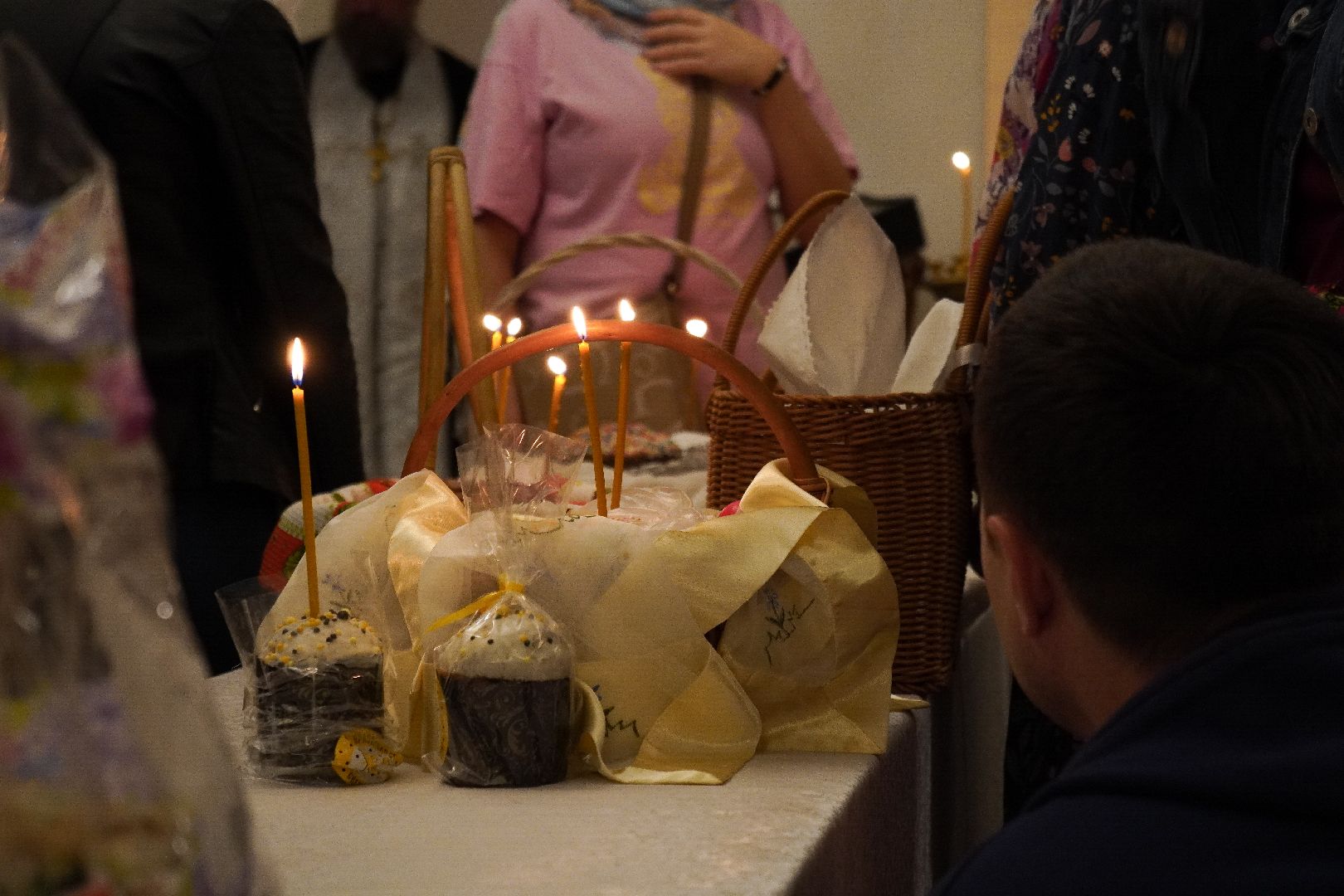 котельники, Казанская Церковь, пасха, освящение куличей,