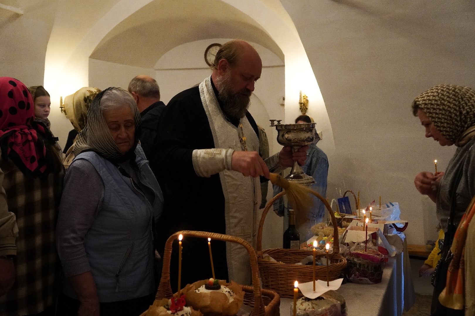 котельники, Казанская Церковь, пасха, освящение куличей,