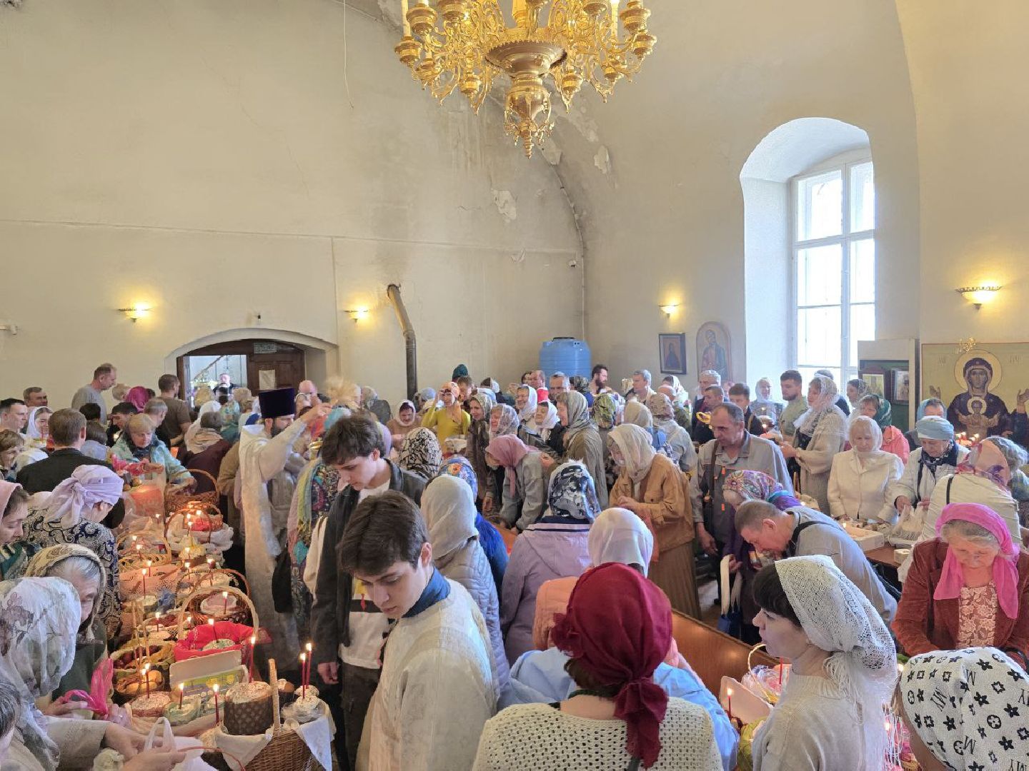 можайск, можайский муниципальный округ, подмосковье, пасха, освящение куличей, праздник, православный праздник,