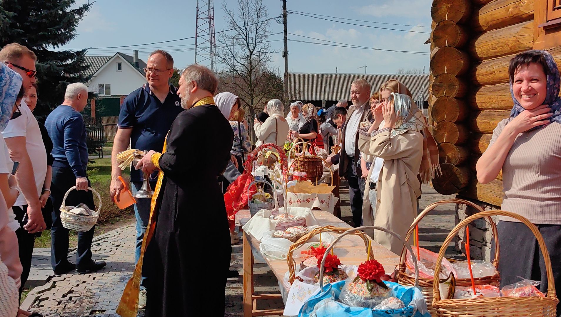 пасха, яйца, куличи, церковь,