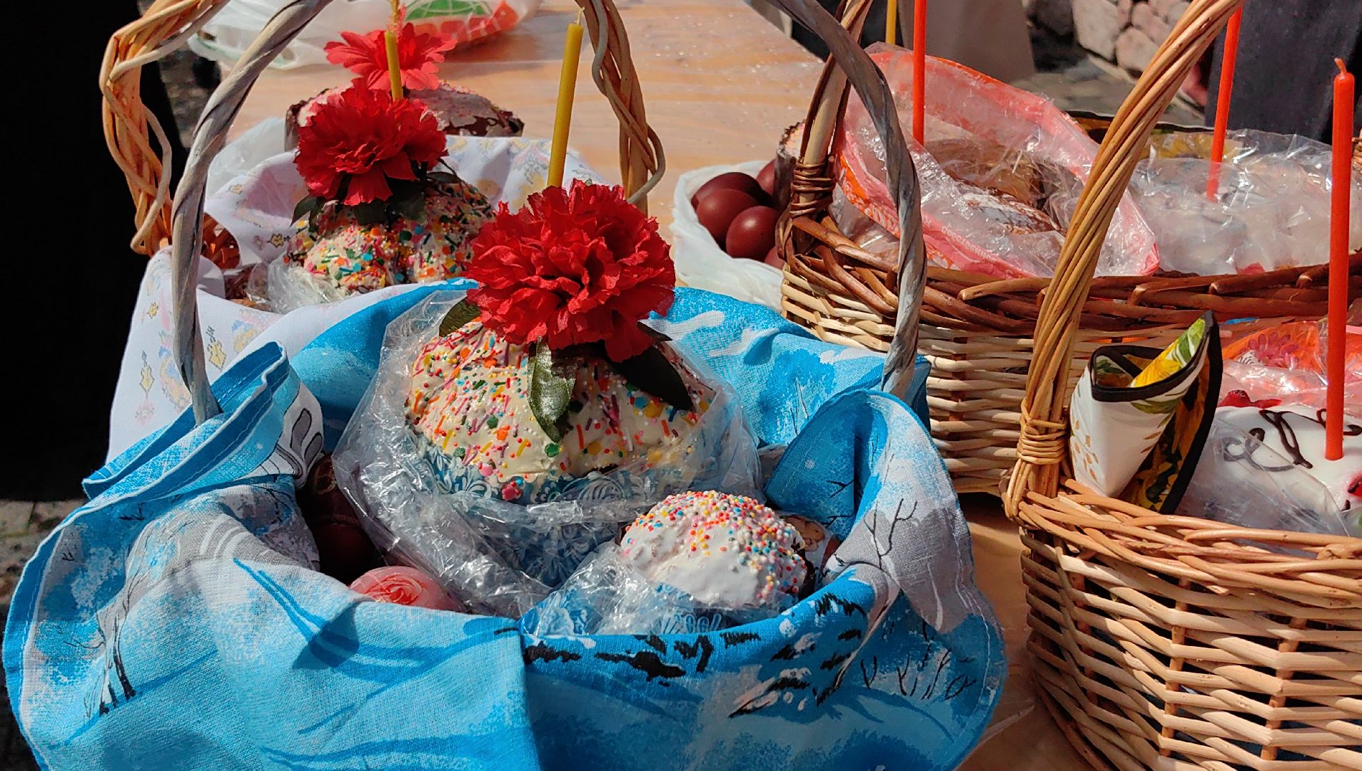 пасха, яйца, куличи, церковь,