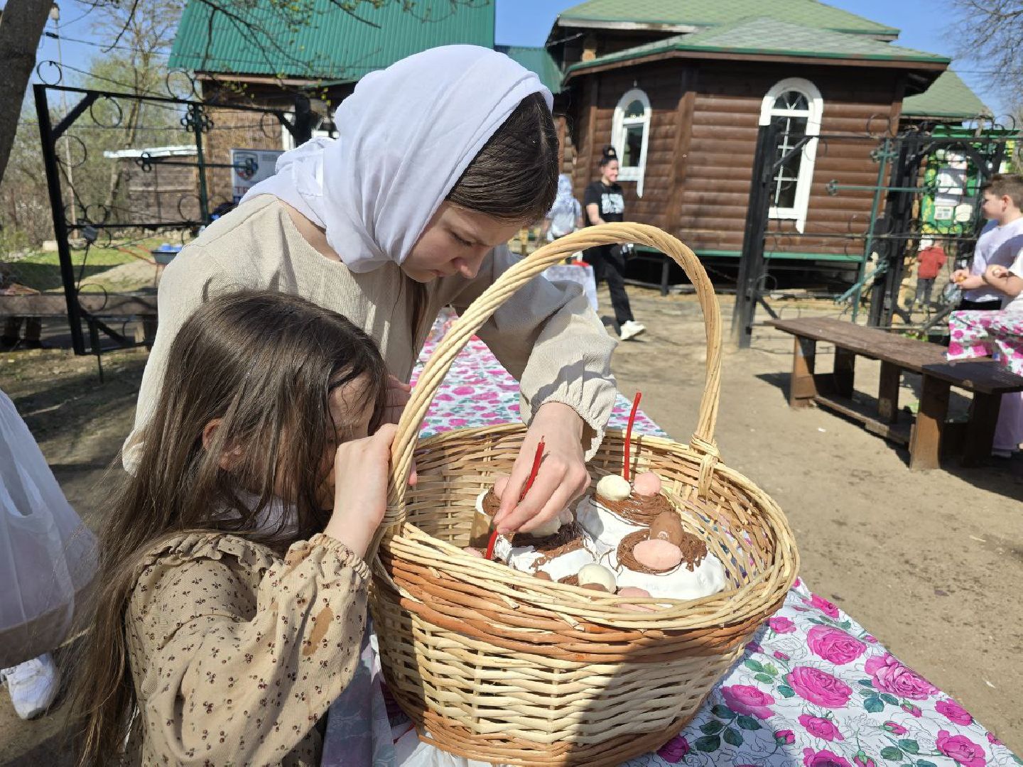 можайск, можайский муниципальный округ, подмосковье, многодетная семья, пасха, семейные традиции, пасхальные традиции,