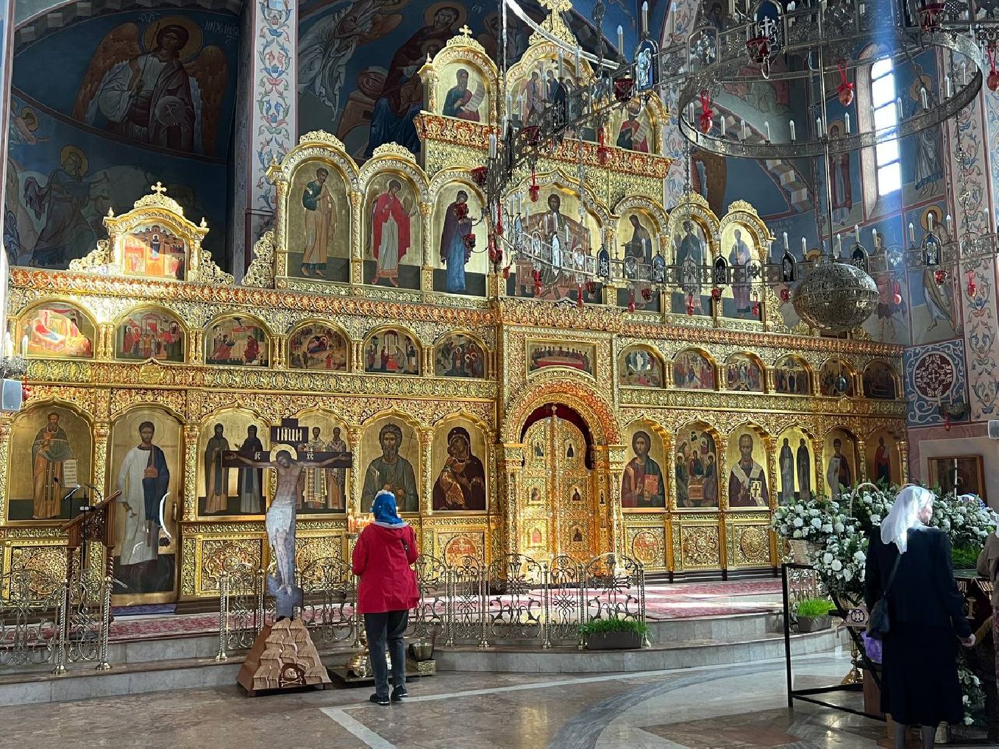 Реутов, куличи, крашенные яйца, Пасха,  освящение куличей,