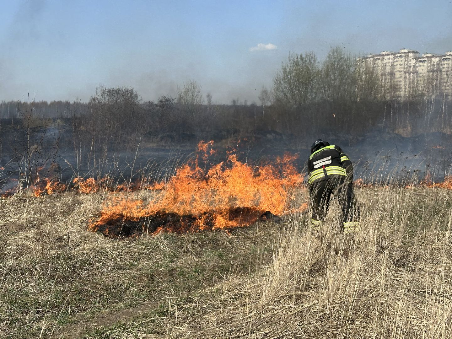 пожар, мчс, домодедово,