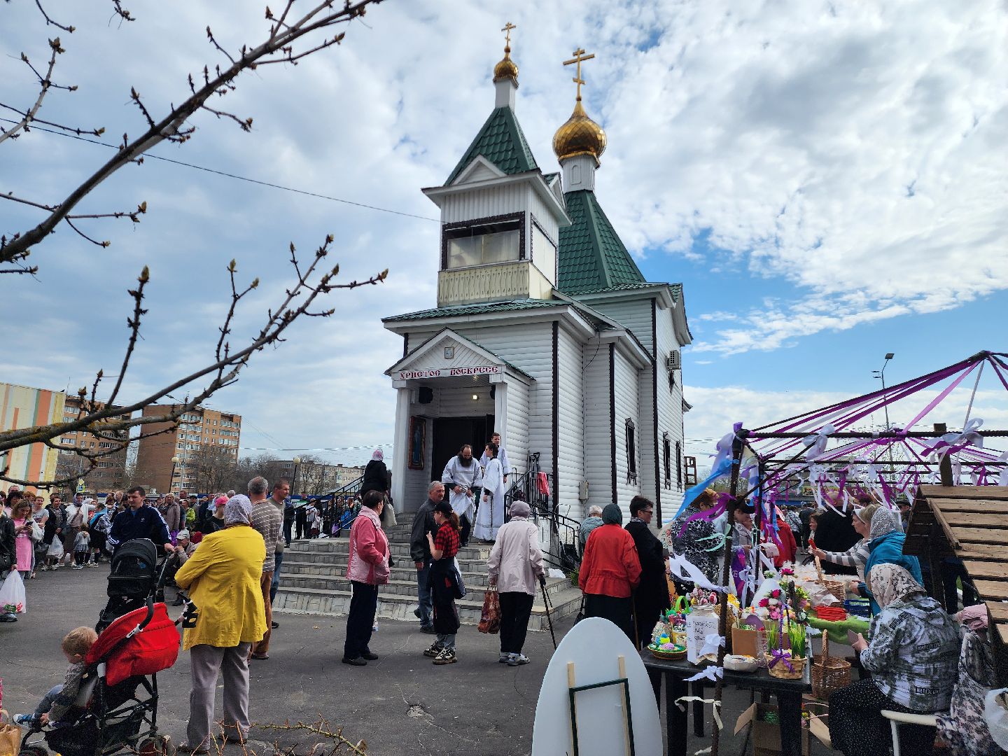 благотворительная ярмарка, шатура, никольский храм, пасха 2025, ихтис,