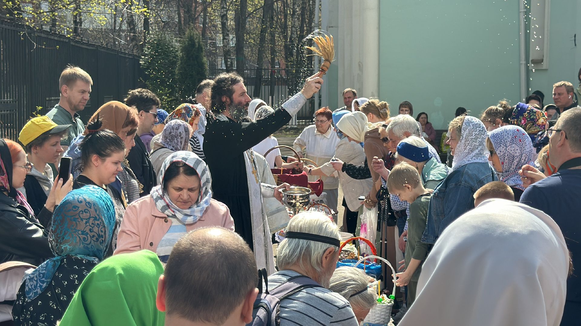 пасха, освящение, куличи,