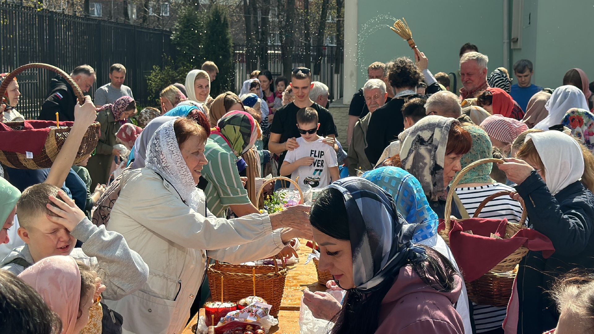 пасха, освящение, куличи,