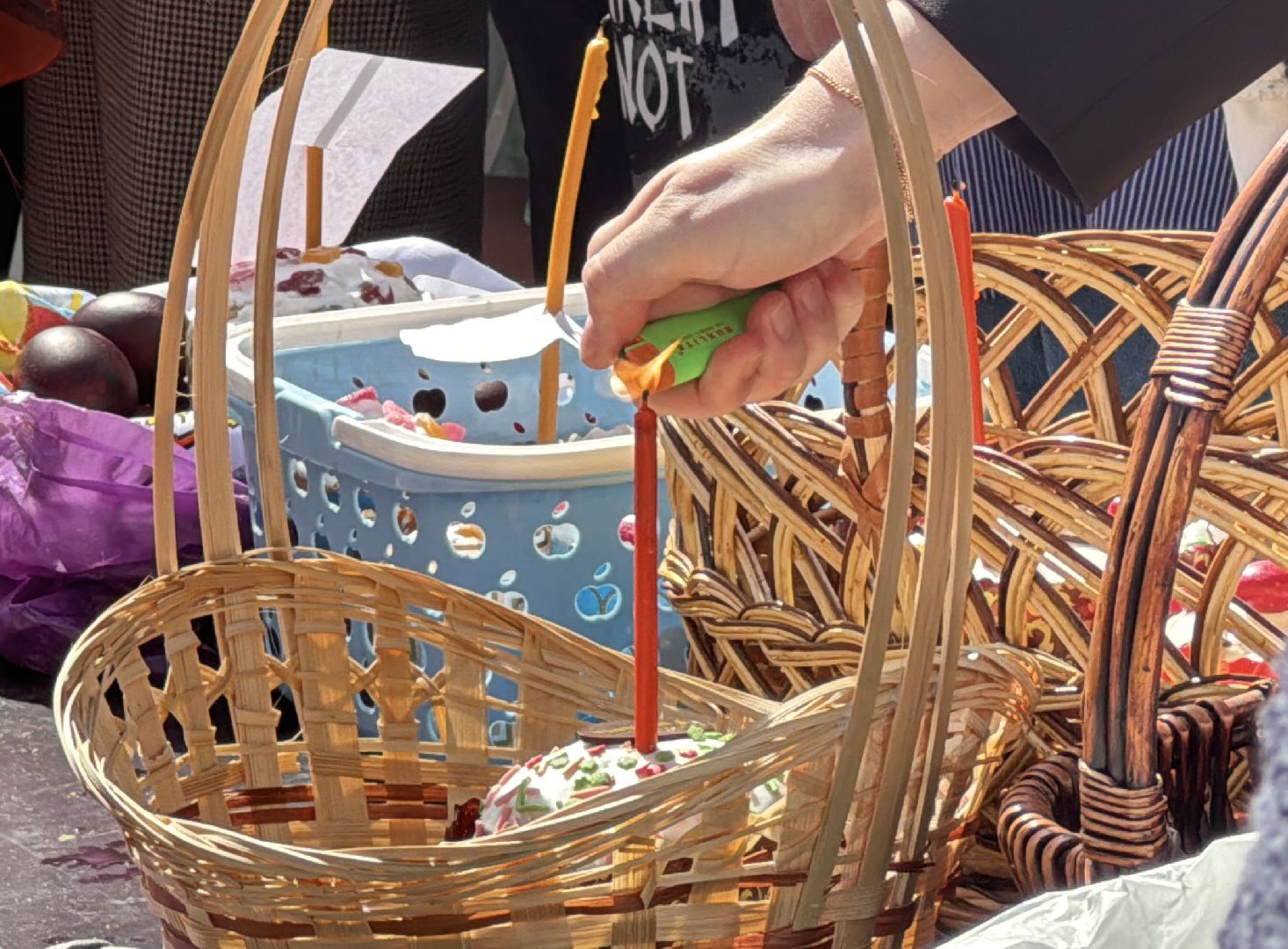 пасха, освящение, куличи,