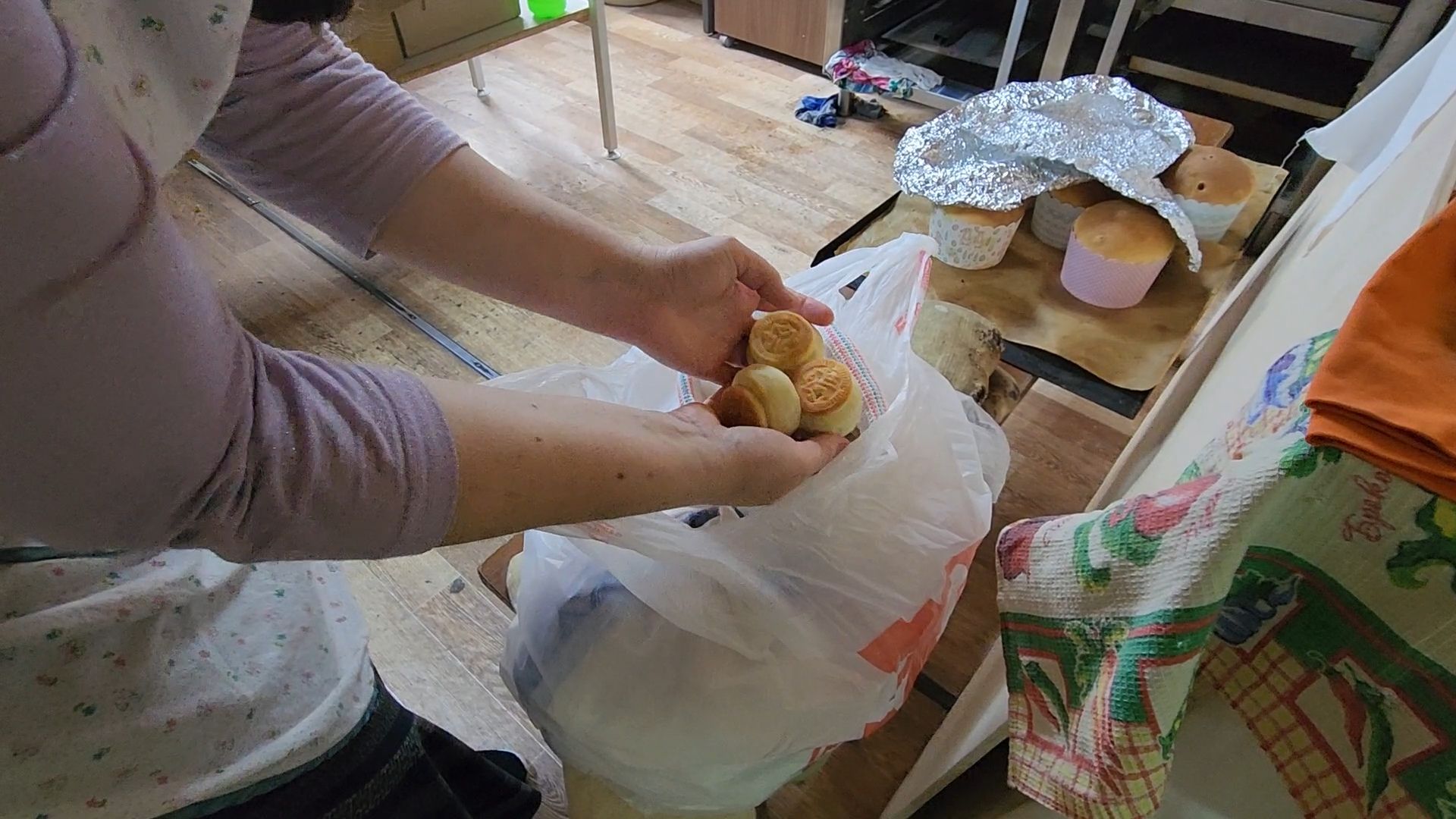 пасха 2025, шатура, никольский храм, куличи, куличи для военнослужащих,