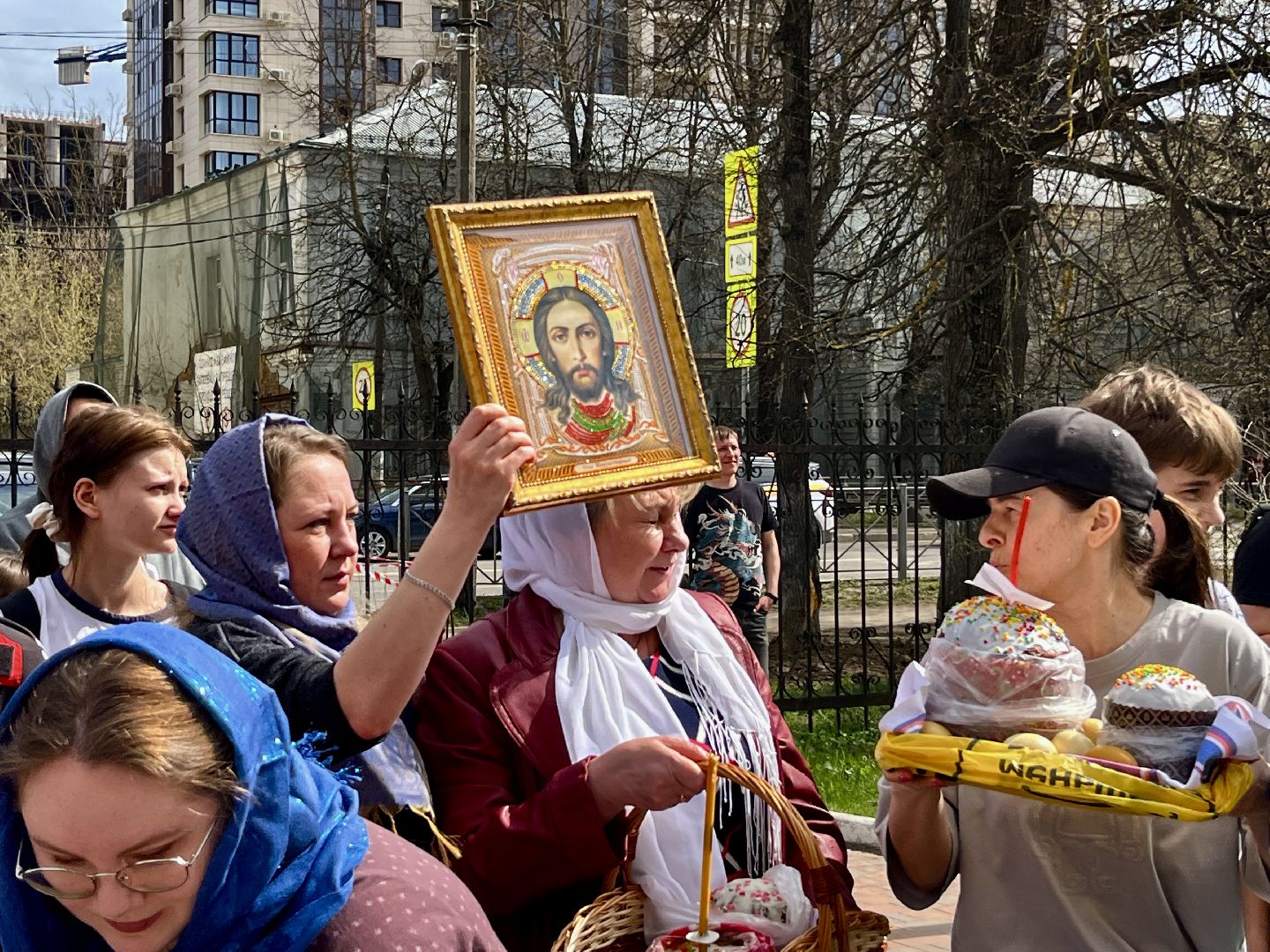 наро-фоминск,никольский собор наро-фоминска, наро-фоминский городской округ, освящение куличей,