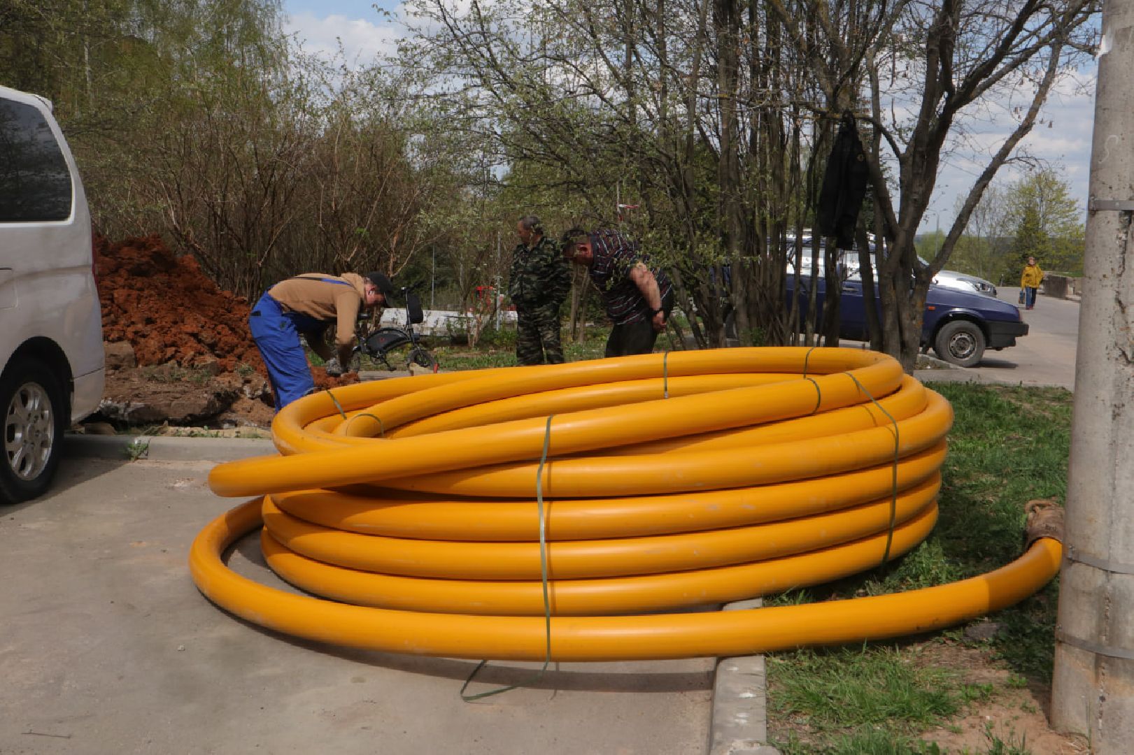 Пущино, социальная газификация