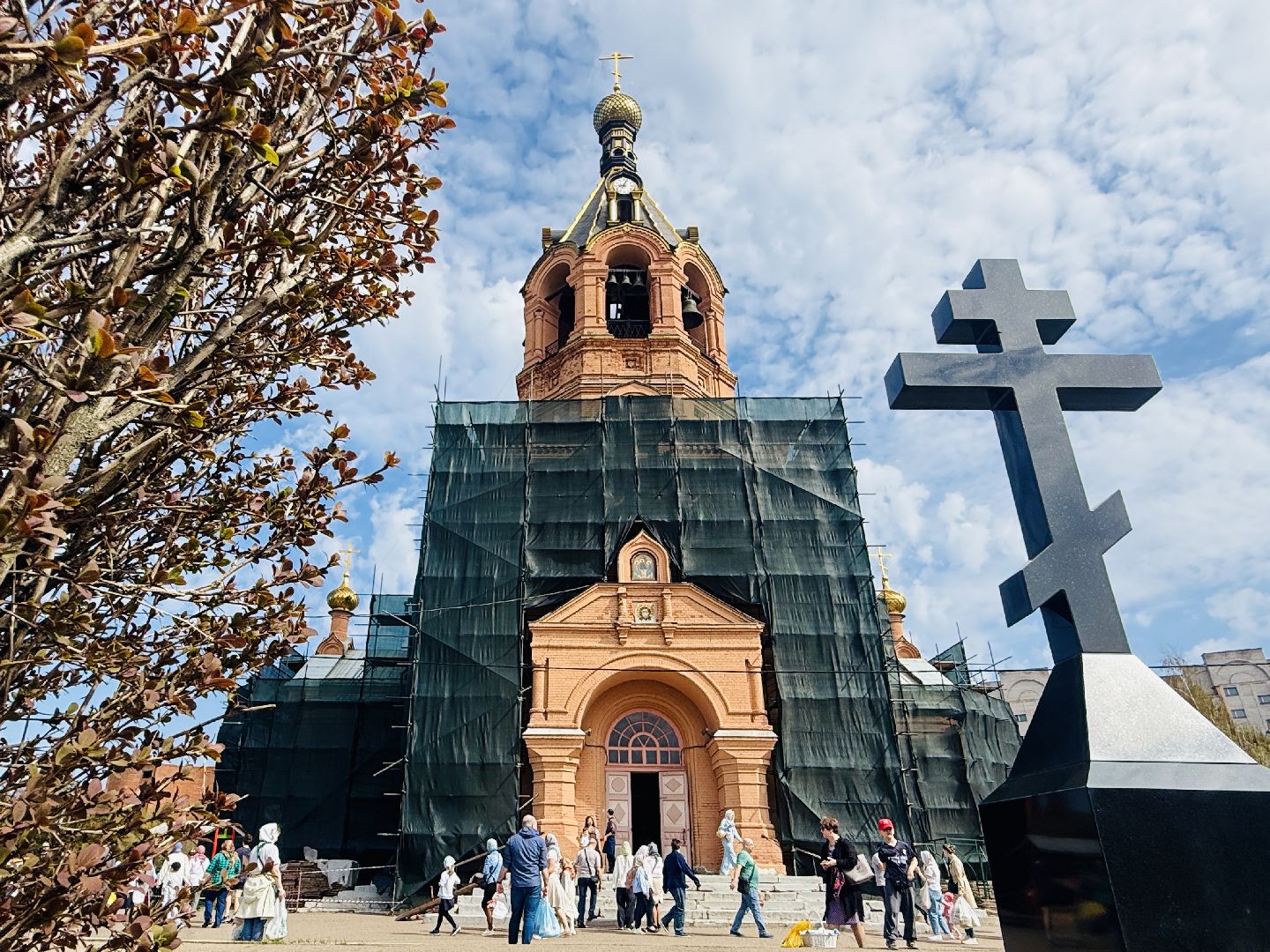 раменское, пасха, троицкий храм, троицкий храм раменское, освящение яиц,