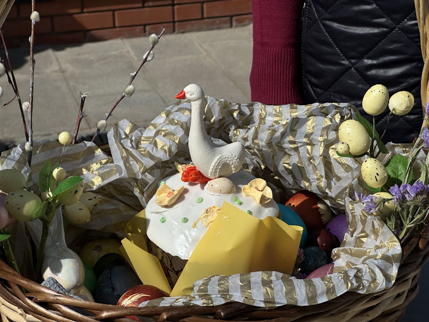 религия, сергиев посад, храм петра и павла, куличи,