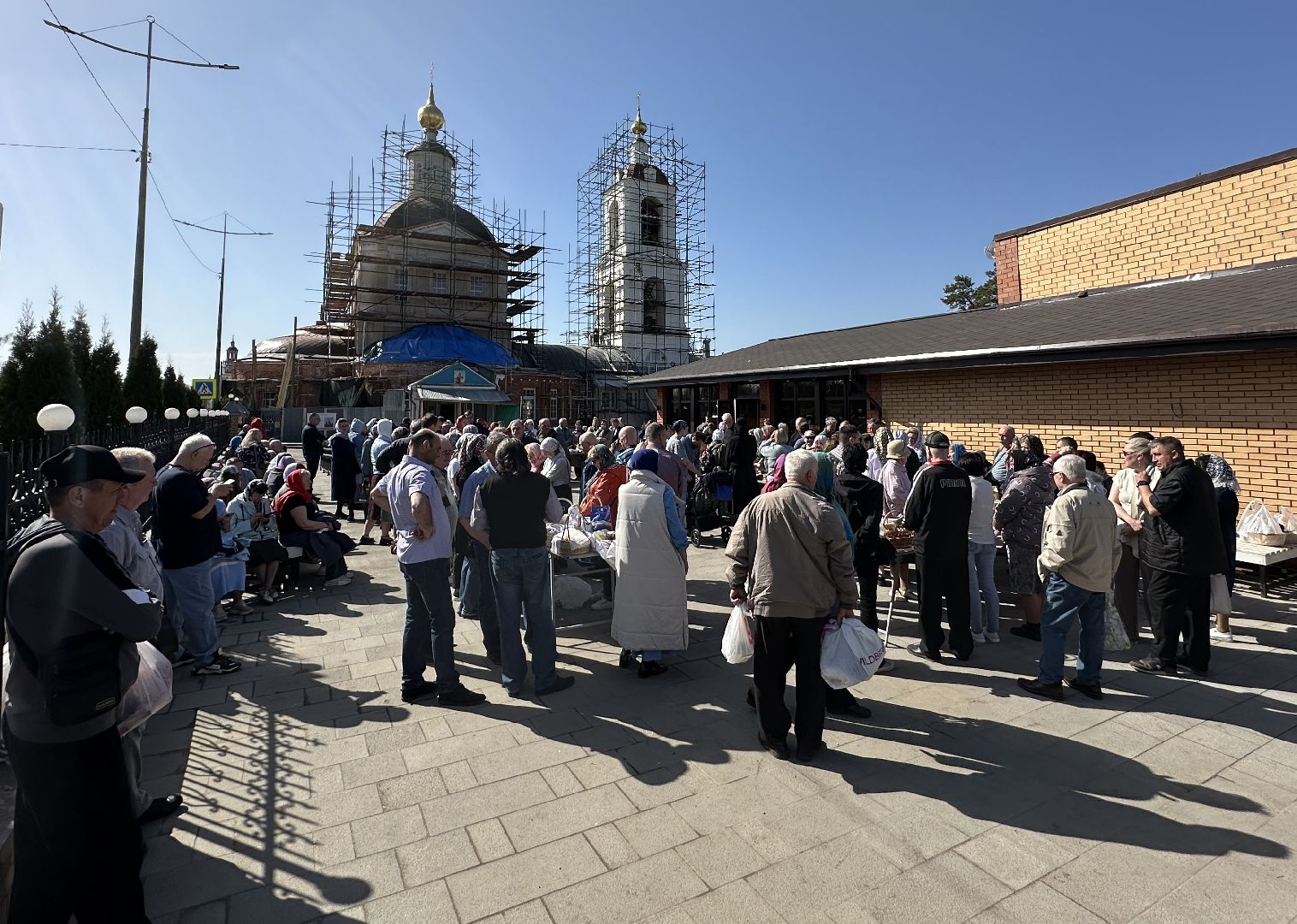 религия, сергиев посад, храм петра и павла, куличи,