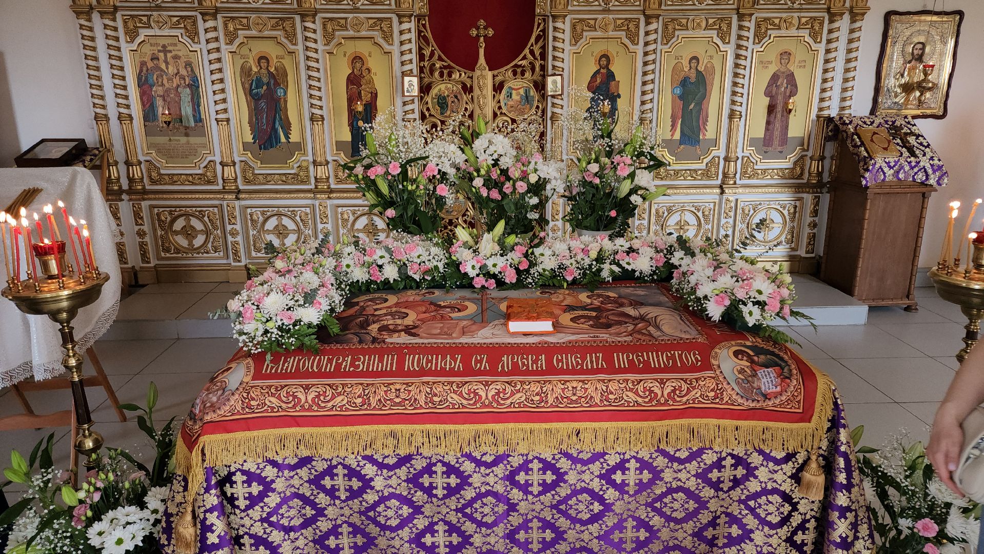 кашира, пасха, храм, освящение куличей, праздник, божественная литургия,