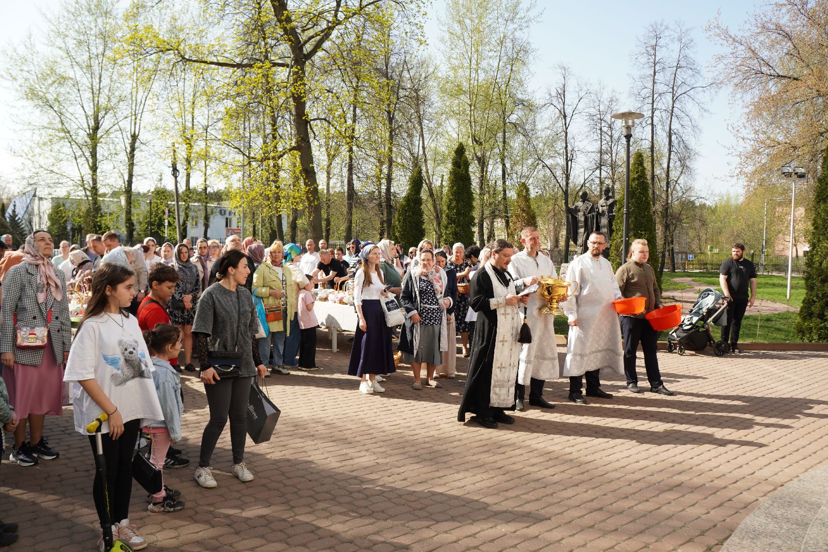 котельники,  пасха, освящение куличей,