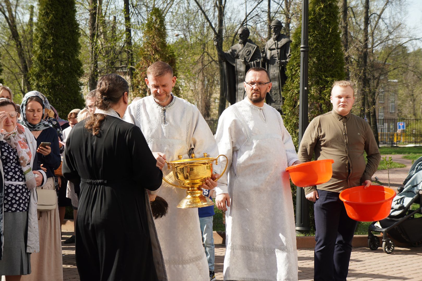 котельники,  пасха, освящение куличей,