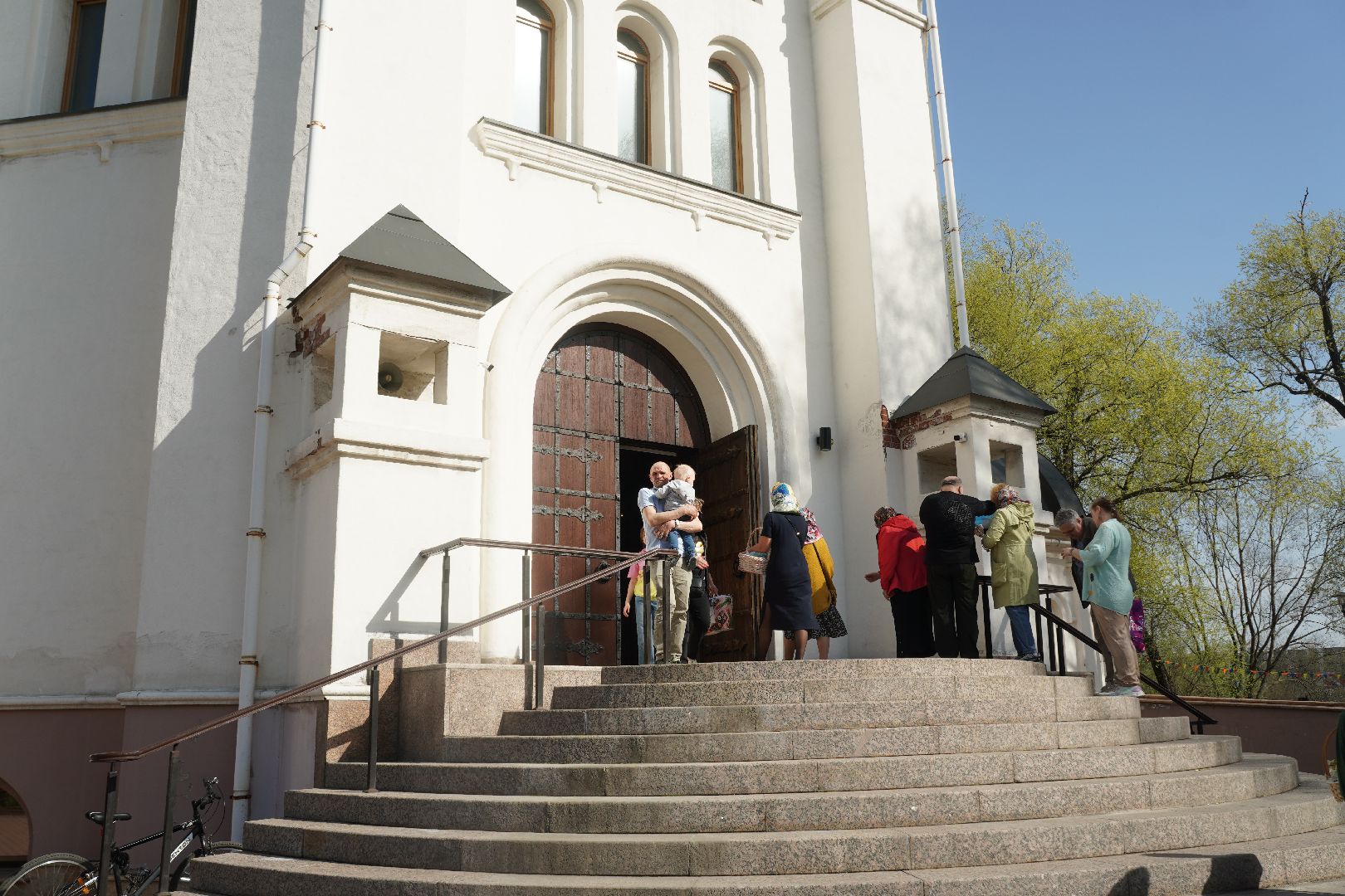 котельники,  пасха, освящение куличей,