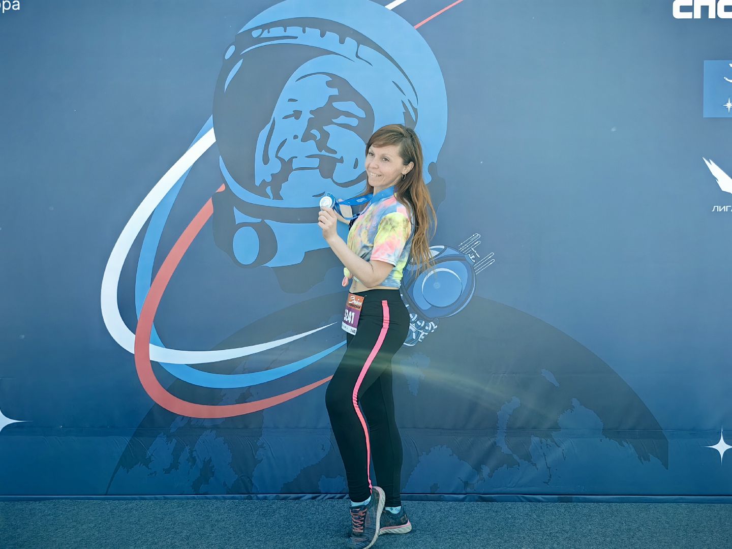 Гагаринский забег, фотозона, портрет, дистанция,