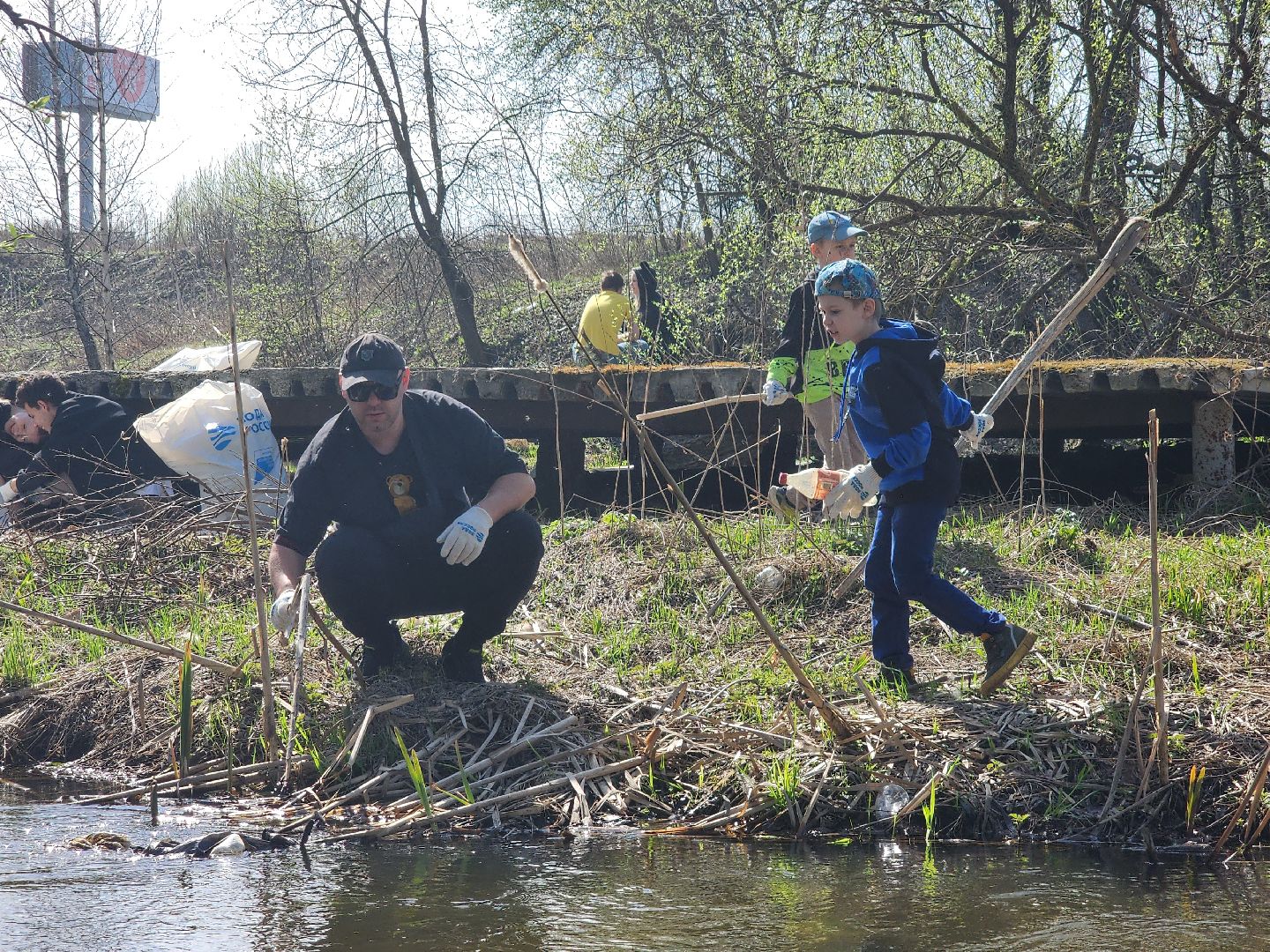 вода россии, субботник, мытищи,