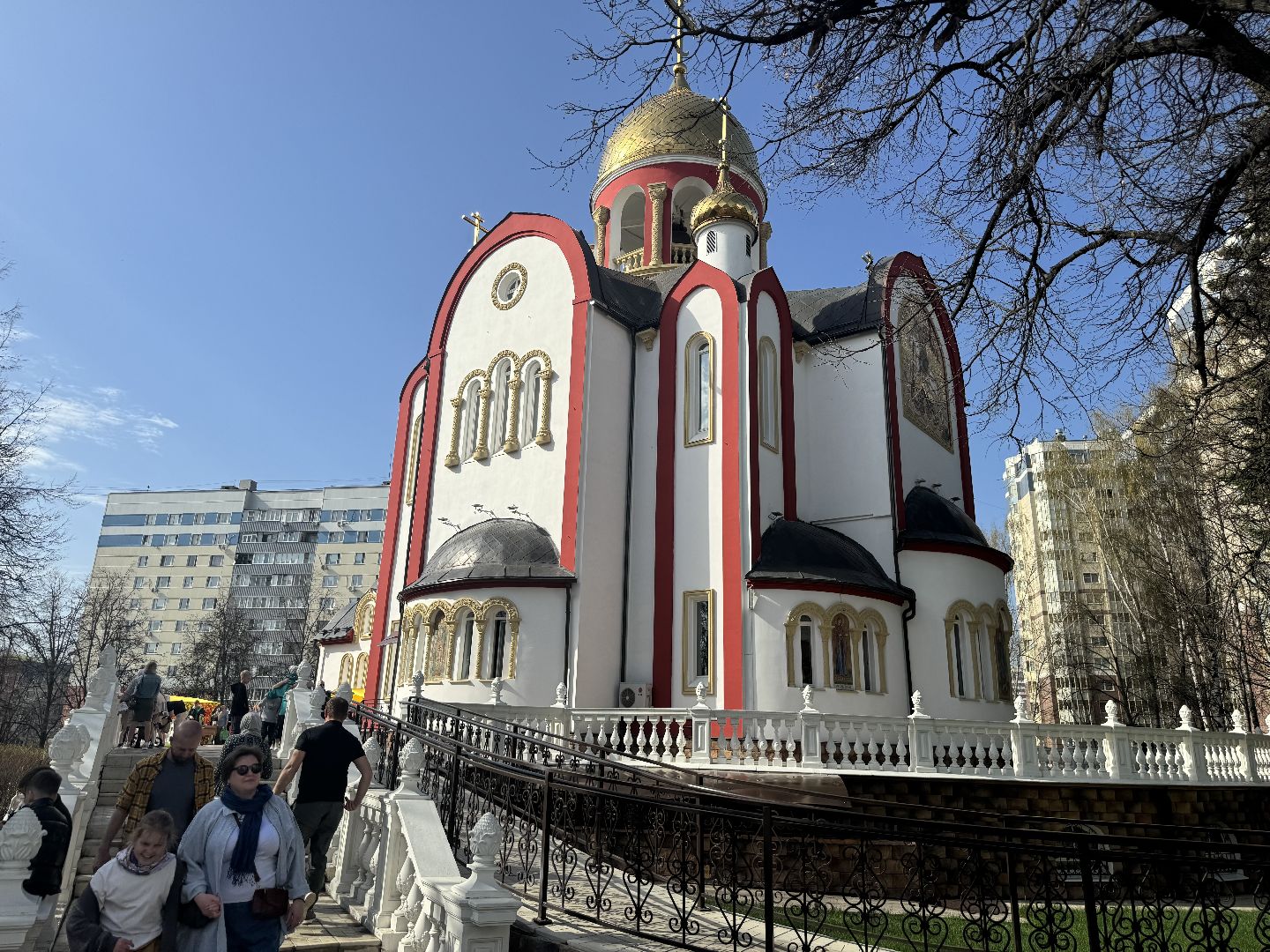 пасха, храм георгия победоносца, освещение куличей,