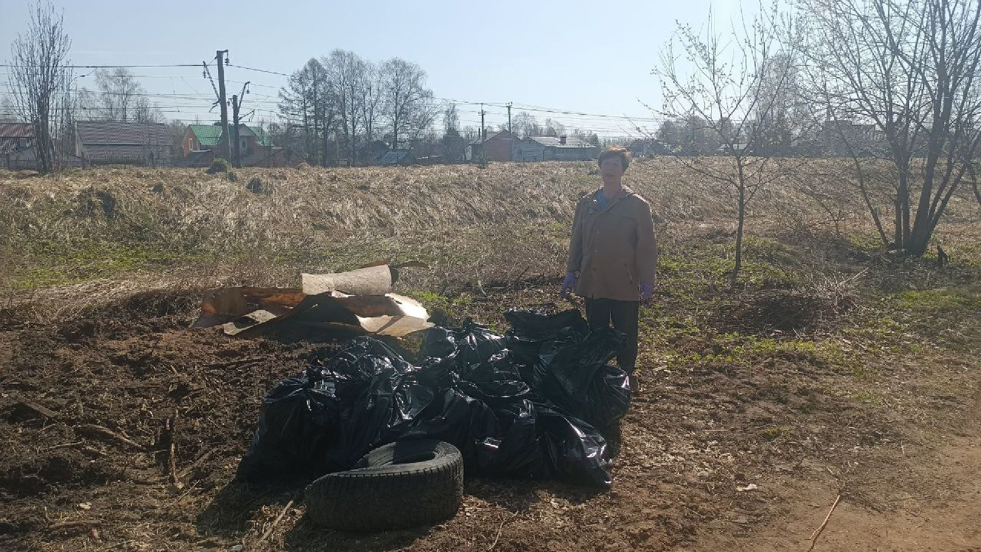 сергиев посад, хотьково, субботник, благоуствойство,