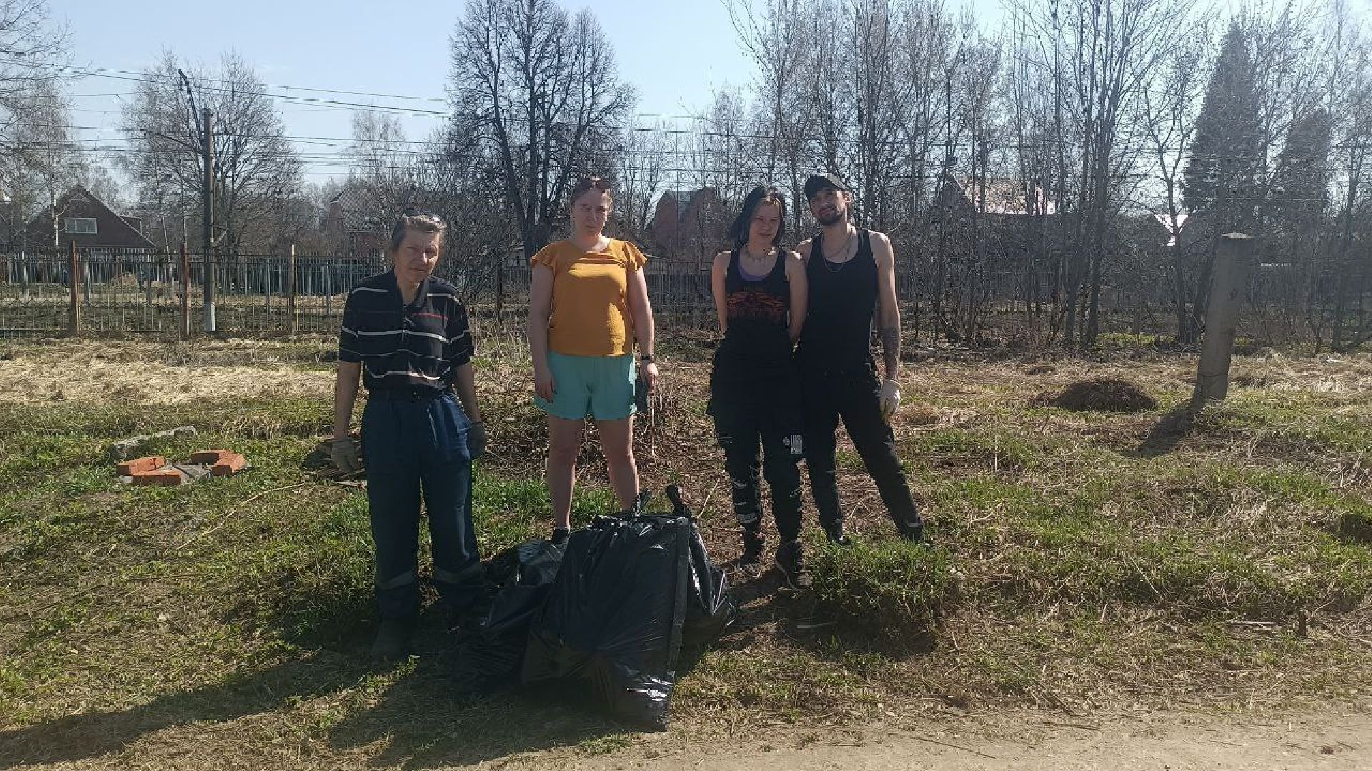 сергиев посад, хотьково, субботник, благоуствойство,