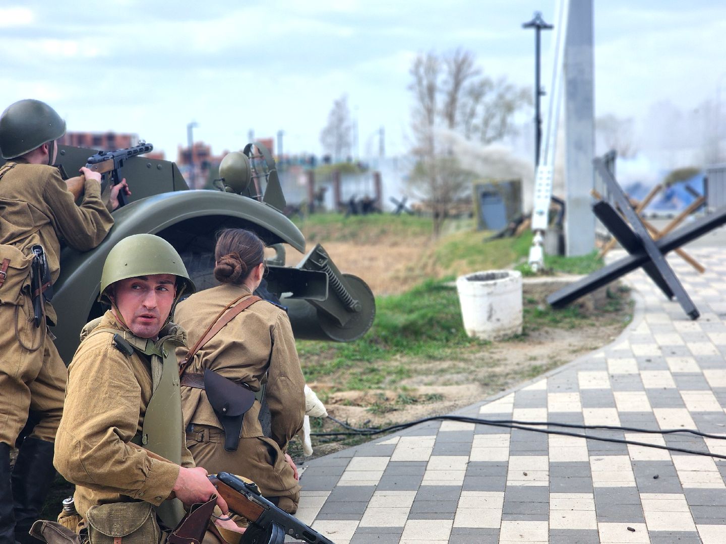 дубна, парк семейного отдыха, историческая реконструкция,