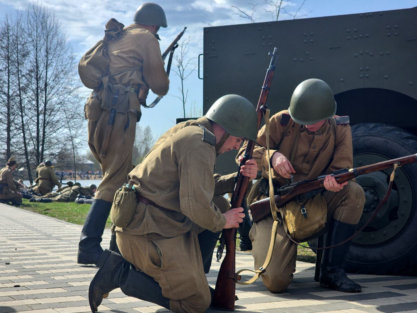 дубна, парк семейного отдыха, историческая реконструкция,