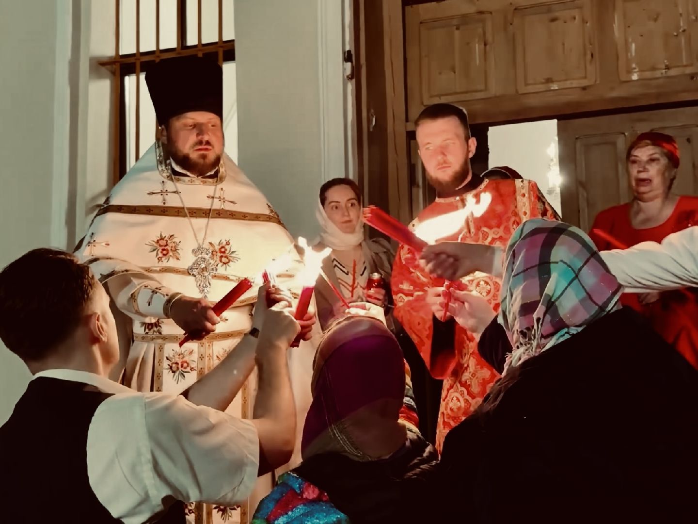 раменское, пасха, богослужение, троицкий храм, троицкий храм раменское, хор,