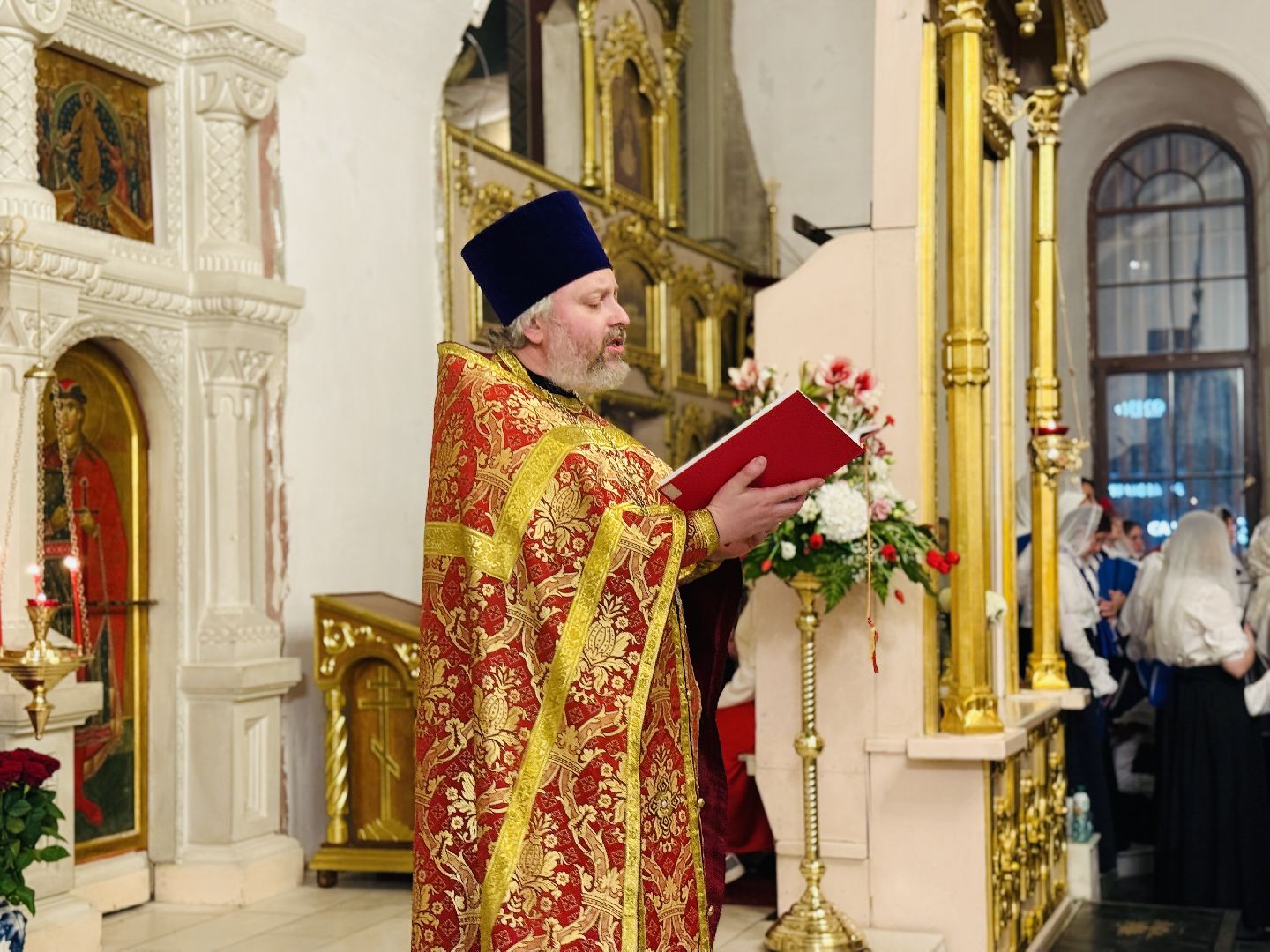 раменское, пасха, богослужение, троицкий храм, троицкий храм раменское, хор,