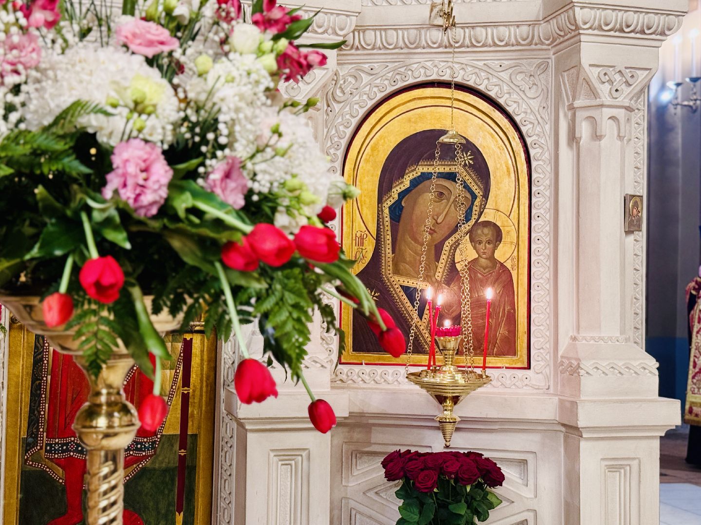 раменское, пасха, богослужение, троицкий храм, троицкий храм раменское, хор,