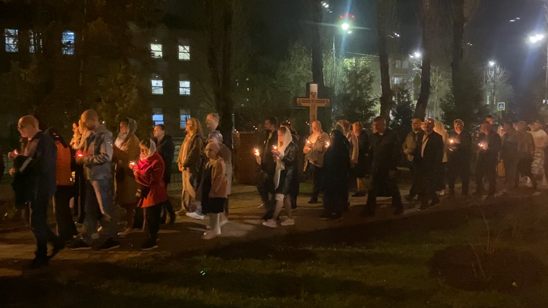 светлая пасха, храм рвсн во власихе, власиха храм, крестный ход, праздник пасхи,