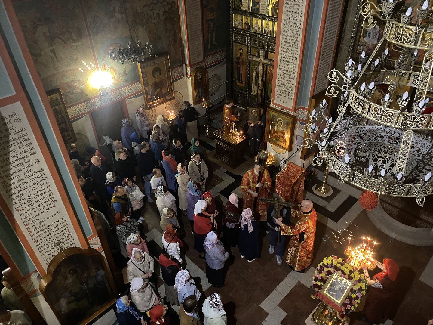 светлая пасха, храм рвсн во власихе, власиха храм, крестный ход, праздник пасхи,