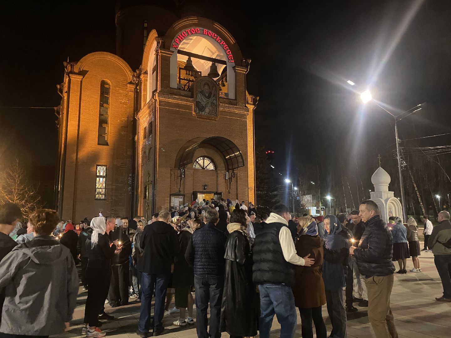 светлая пасха, храм рвсн во власихе, власиха храм, крестный ход, праздник пасхи,