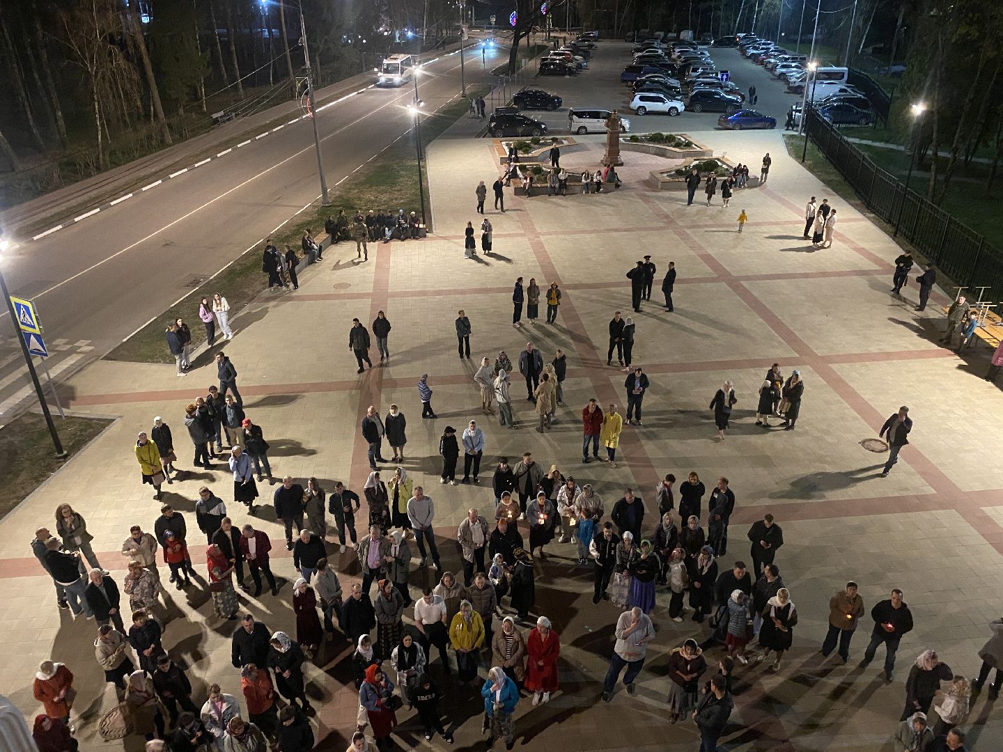 светлая пасха, храм рвсн во власихе, власиха храм, крестный ход, праздник пасхи,