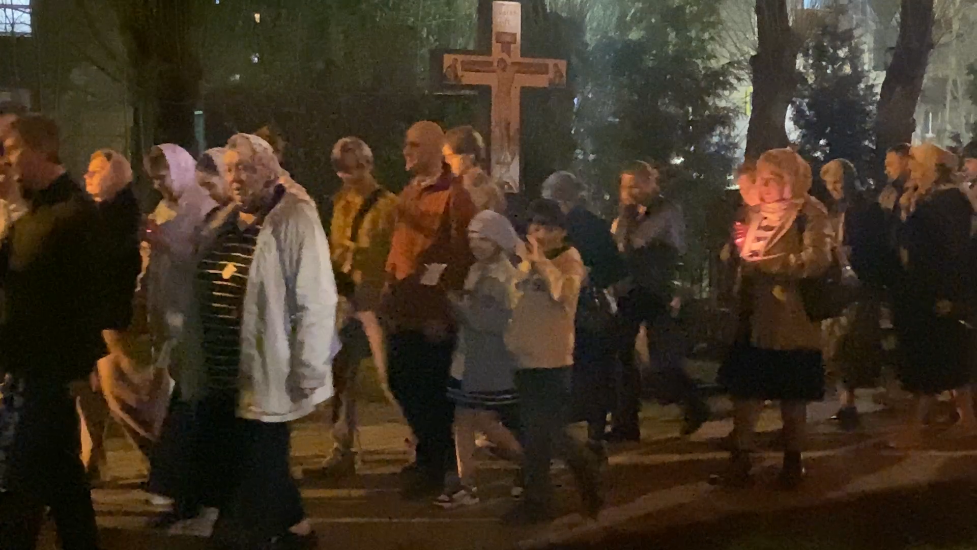 светлая пасха, храм рвсн во власихе, власиха храм, крестный ход, праздник пасхи,