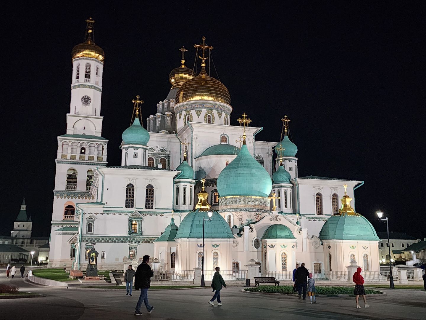 Монастырь, Истра, Пасха, Служба, крестный ход,